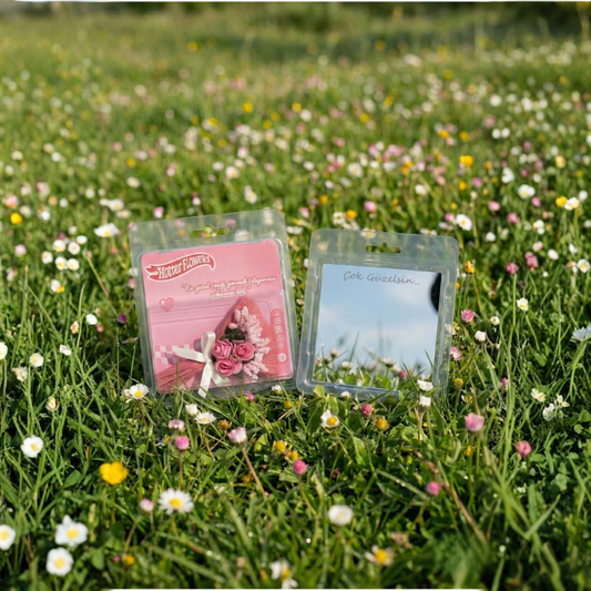 Aynalı Çiçek Buketi