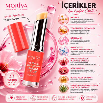 Retinol Göz Çevresi Bakım Stick