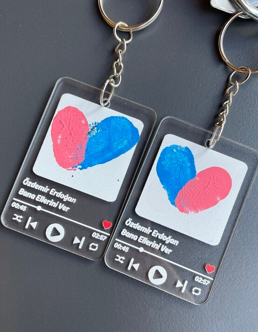 Parmak İzi Anahtarlık